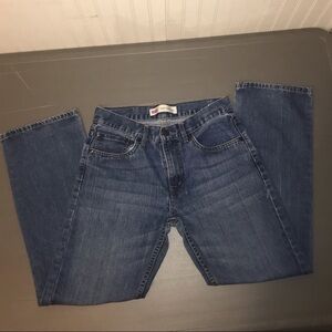 Levi’s 505 relaxed fit medium wash denim jeans size 16 regular 28x28